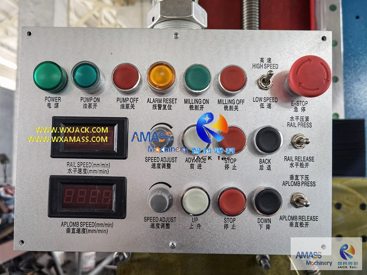 铸造基床 DX3030 实体工件梁面铣床